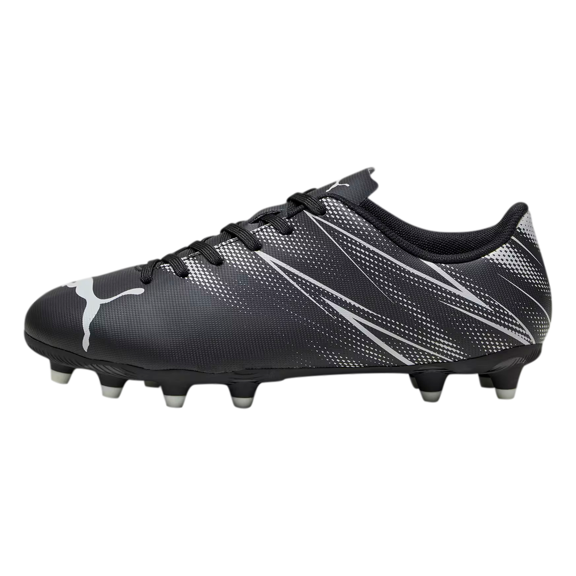 PUMA ATTACANTO JUVENIL COLOR NEGRO BLANCO