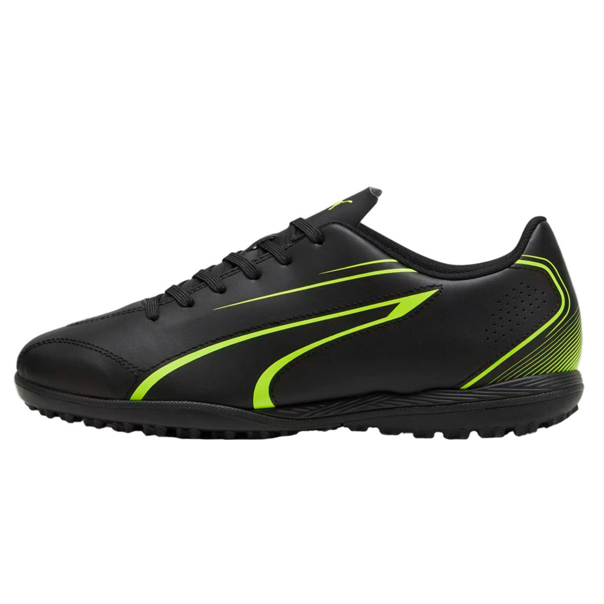 PUMA VITORIA TF PARA CABALLERO COLOR NEGRO AMARILLO Sommith Sport