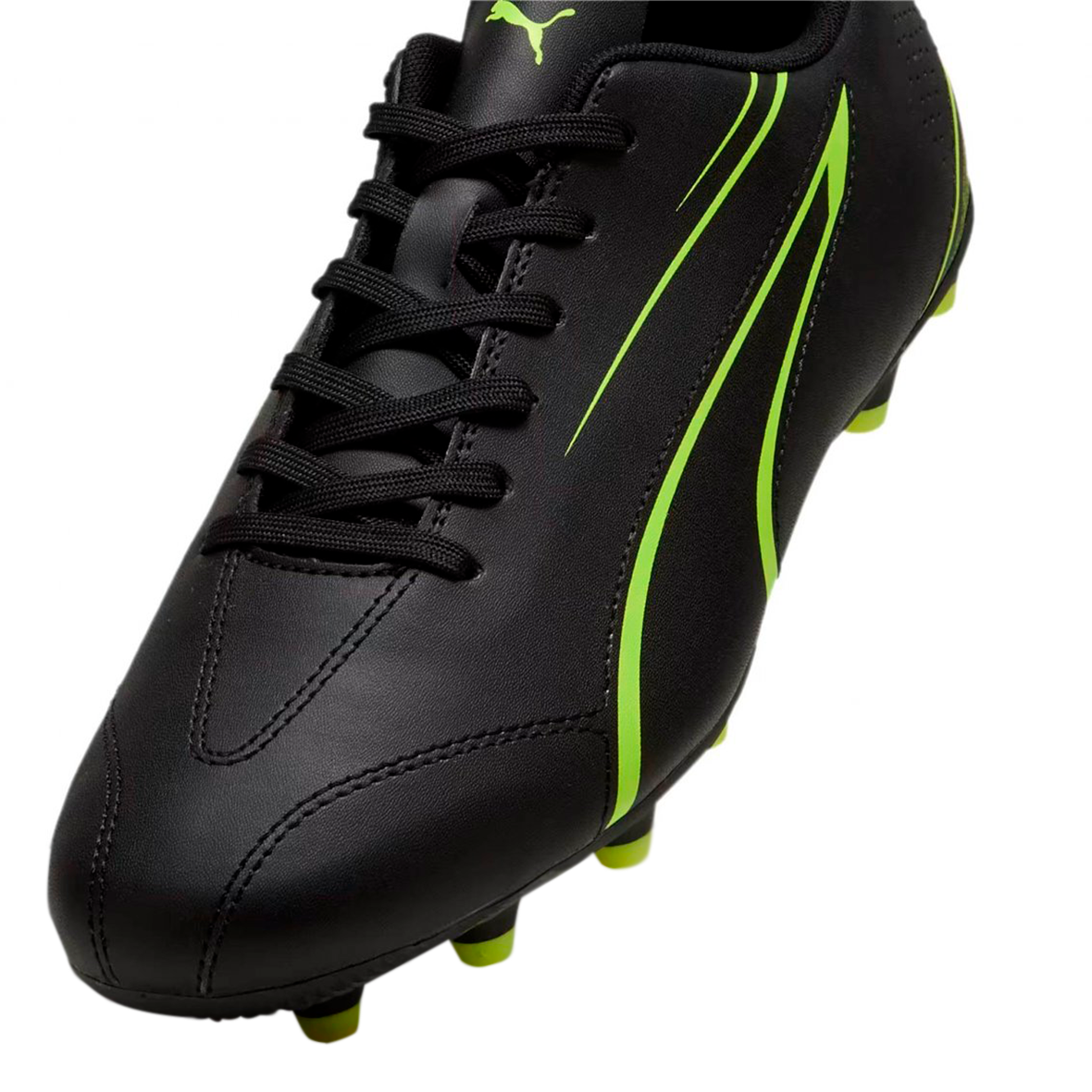 PUMA VITORIA FG PARA CABALLERO COLOR NEGRO AMARILLO