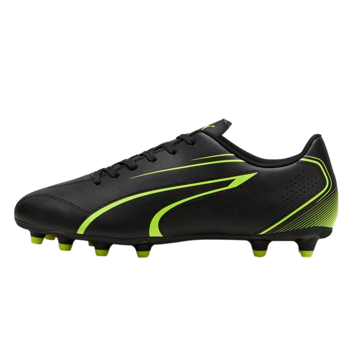 PUMA VITORIA FG PARA CABALLERO COLOR NEGRO AMARILLO