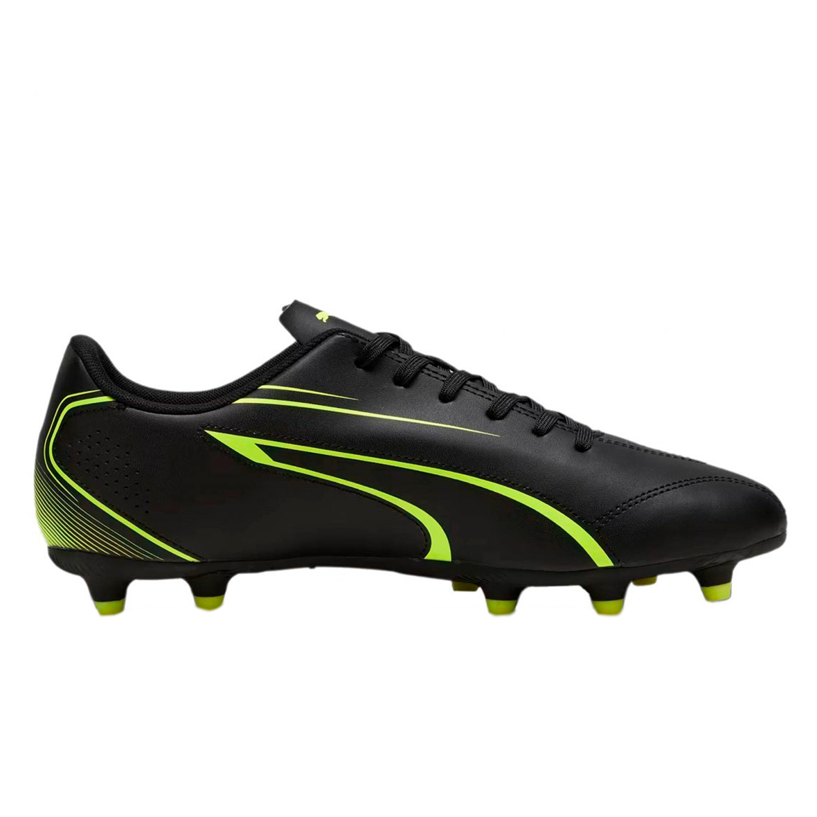 PUMA VITORIA FG PARA CABALLERO COLOR NEGRO AMARILLO - 0