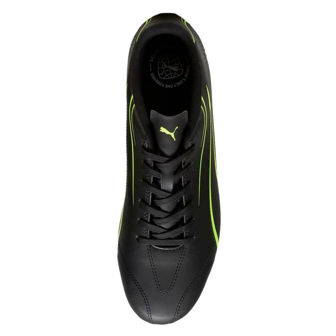 PUMA VITORIA FG PARA CABALLERO COLOR NEGRO AMARILLO