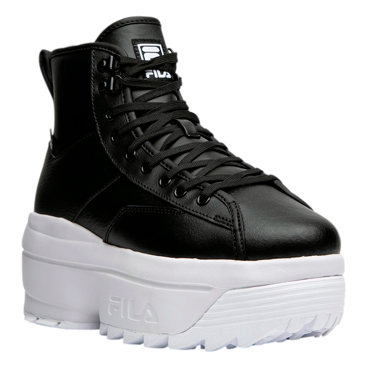 FILA ZORA WEDGE PARA DAMA COLOR NEGRO