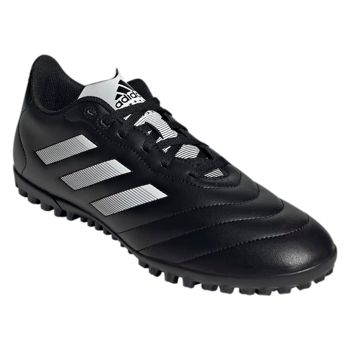 ADIDAS GOLETTO TF PARA CABALLERO COLOR NEGRO BLANCO