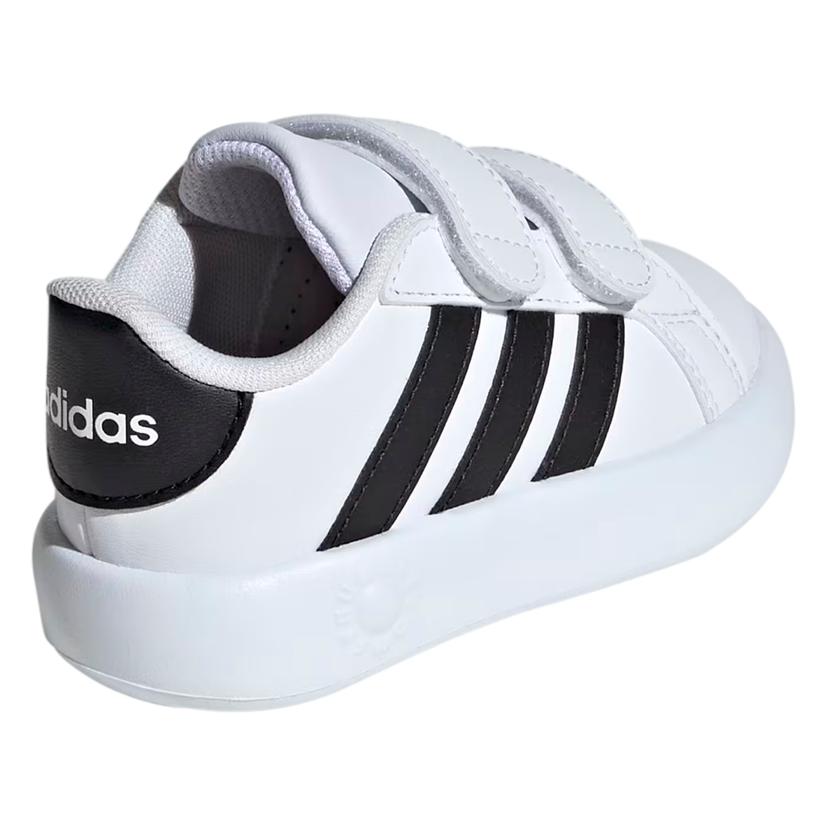 ADIDAS GRAND COURT INFANTIL COLOR BLANCO NEGRO