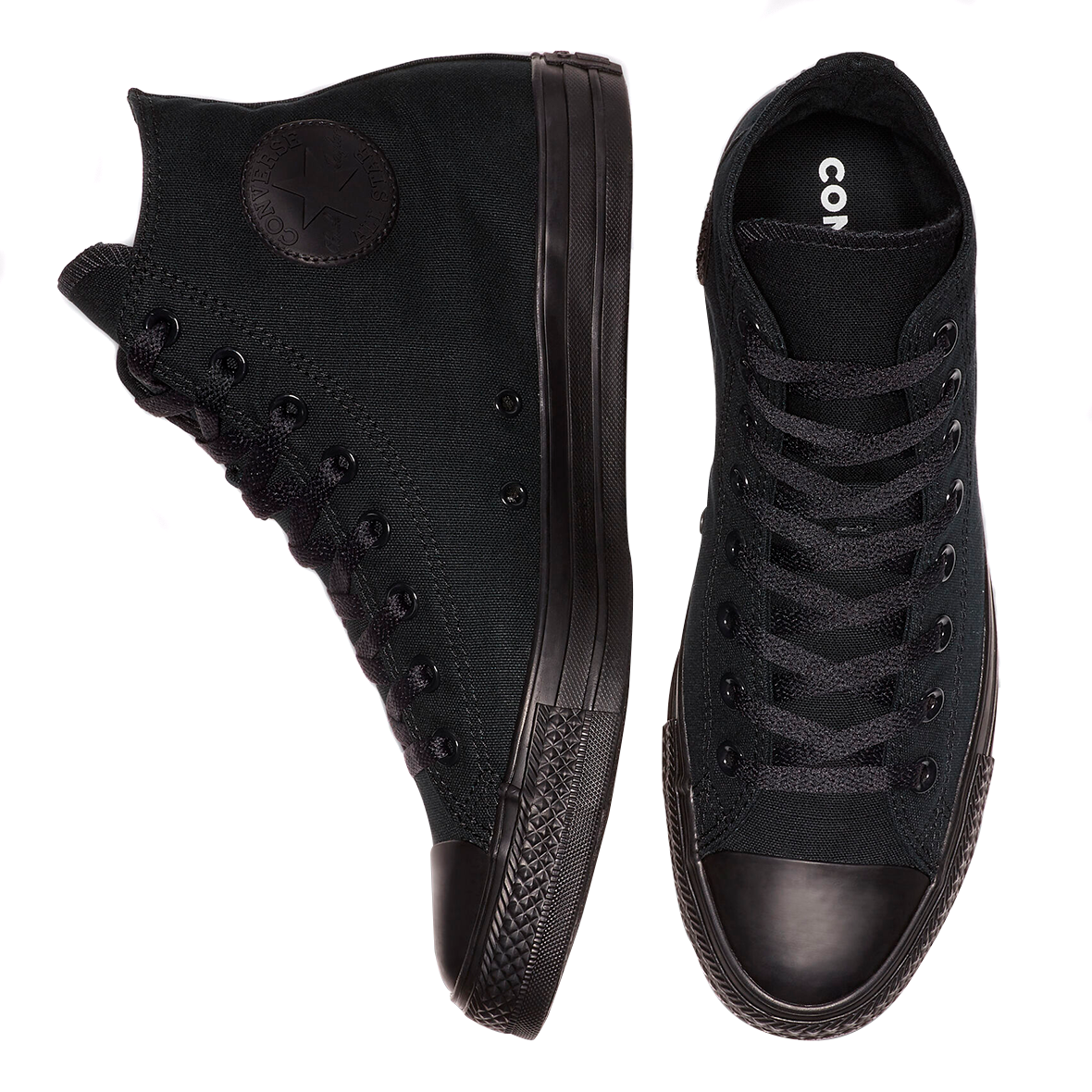 CONVERSE CHUCK TARYLOR ALL STAR HI UNISEX COLOR NEGRO MONOCROMO