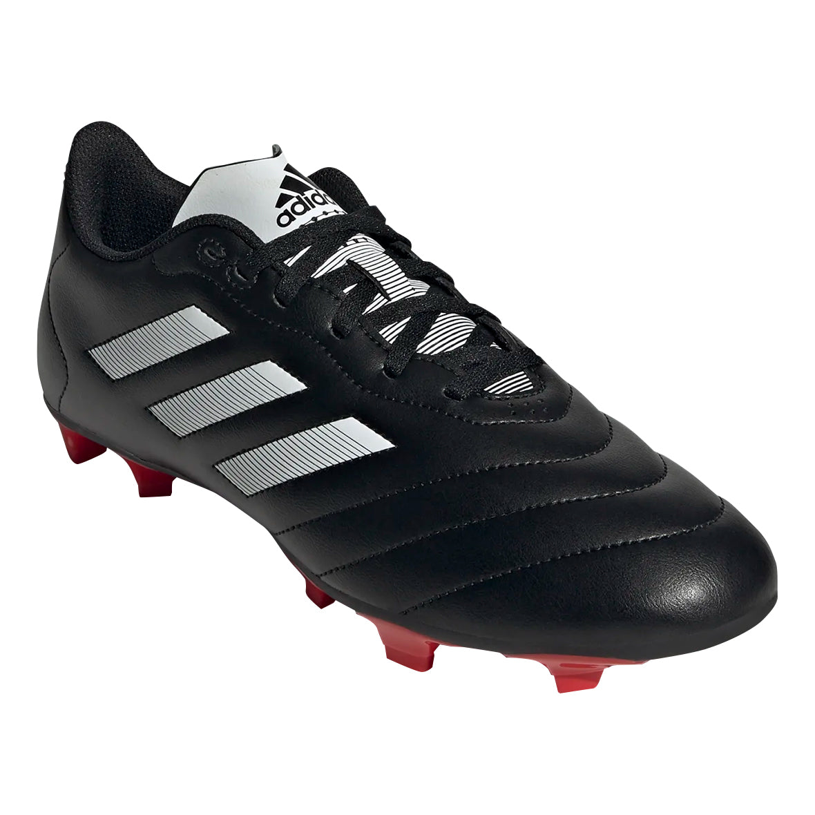 ADIDAS GOLETTO VIII PARA CABALLERO COLOR NEGRO BLANCO ROJO