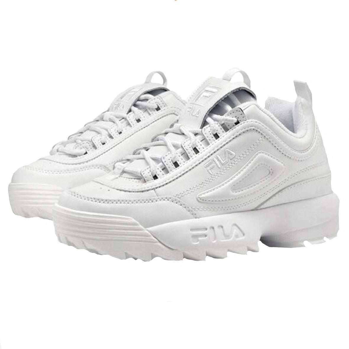 FILA DISRUPTOR II PREMIUM PARA DAMA COLOR BLANCO